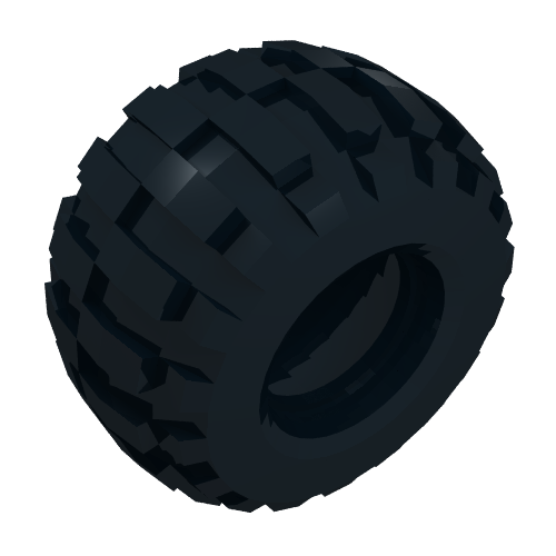 Lego Tyre 68.8 x 40 Balloon Large / Black