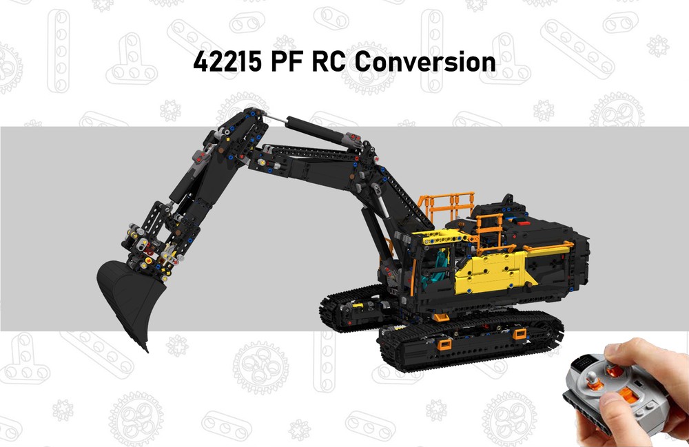 Lego 42215 PF RC Conversion