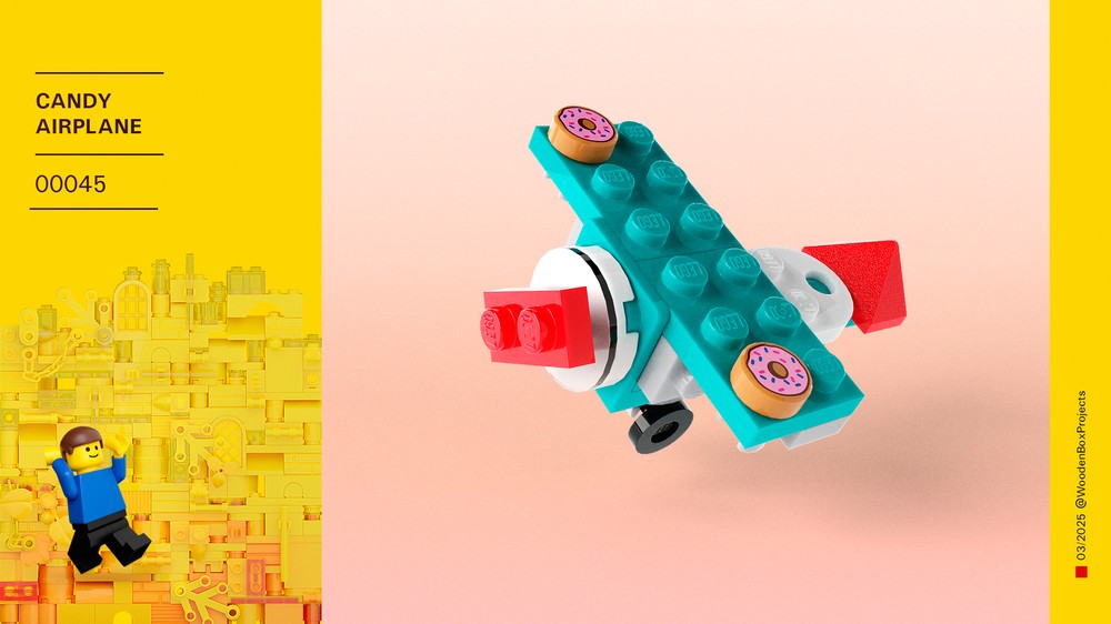 Lego Candy Airplane