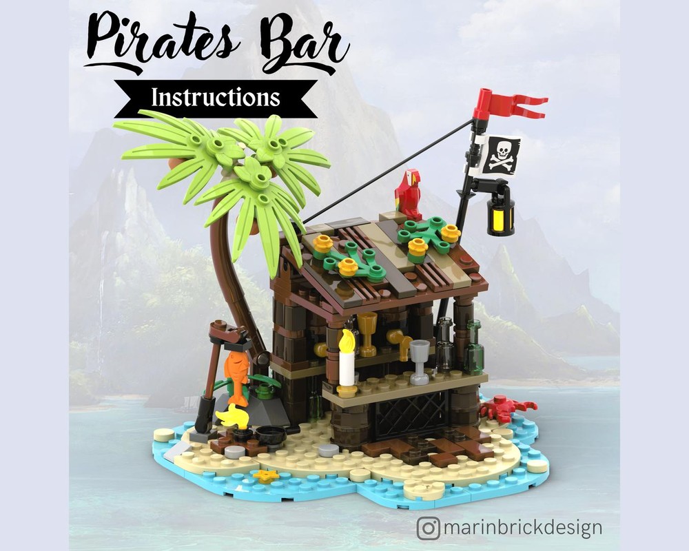 Lego PIRATES BAR - Lego Pirates Moc