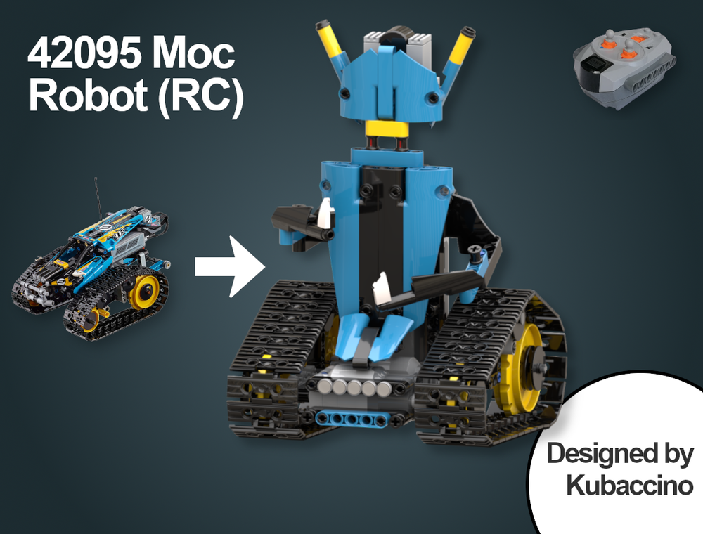 Lego 42095 Robot (RC) Alternate (with PowerFunctions or BuWizz)