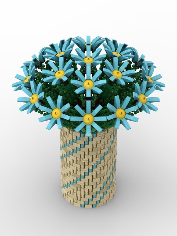 Lego Azure Flowers