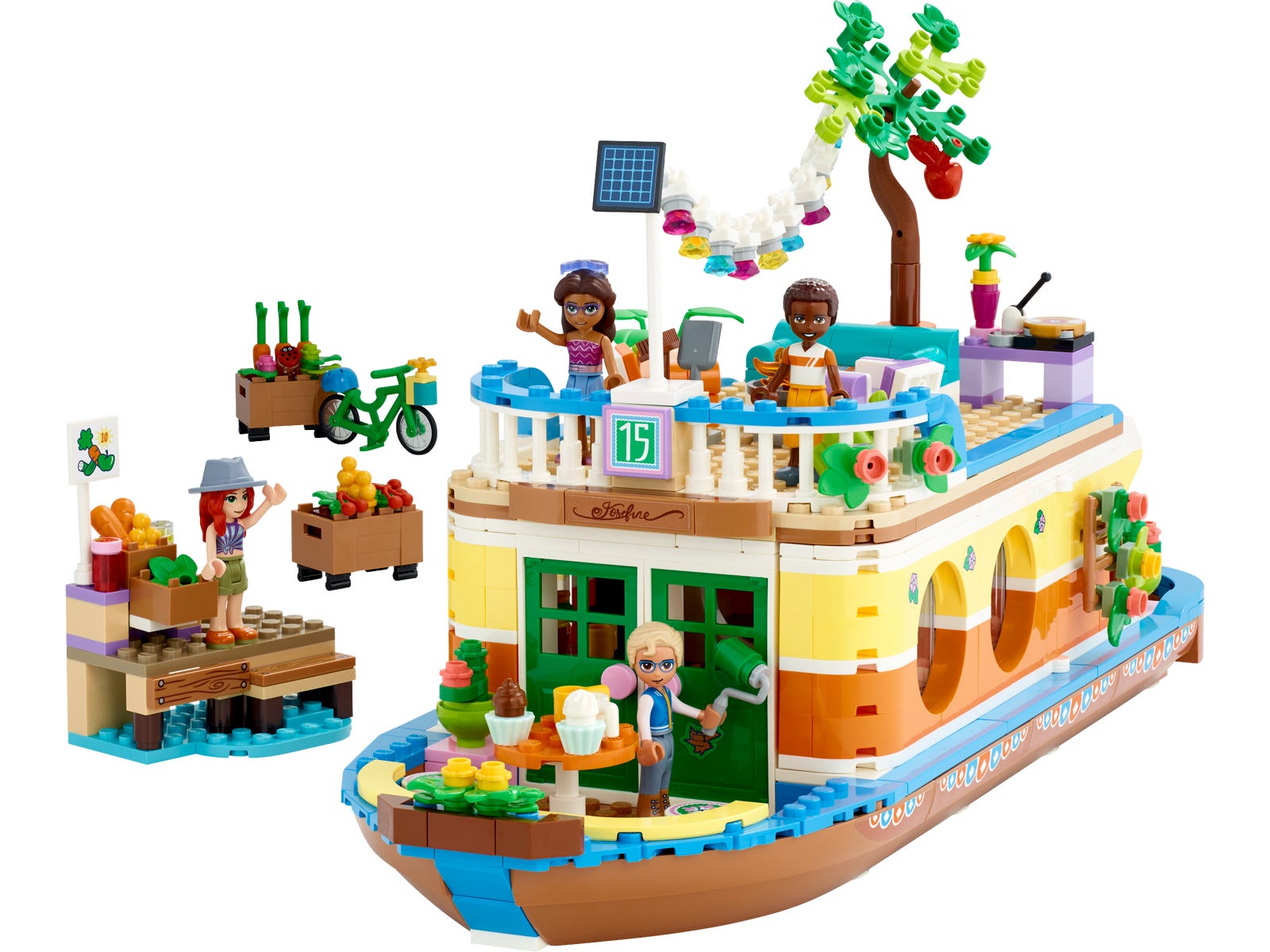 Lego Canal Houseboat