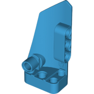 Lego Technic Panel Fairing # 4 Small Smooth Long, Side B / Dark Azure