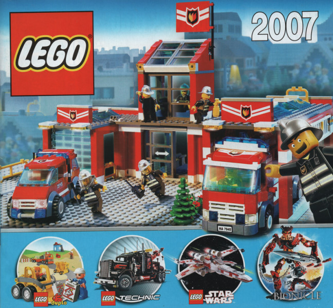 Lego 2007 Large Swedish August - December (451.5828-SV)