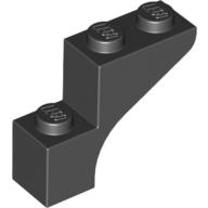 Lego Brick Arch 1 x 3 x 2 / Black