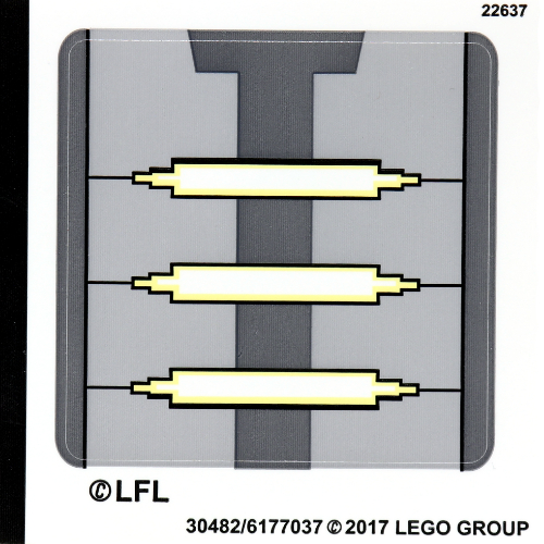 Lego Sticker Sheet for Set 75169-1 / [No Color/Any Color]
