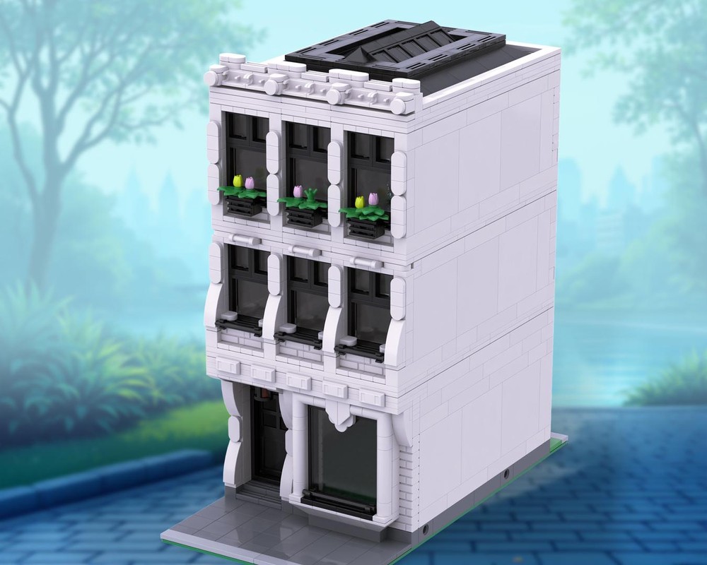 Lego Parisian-style Half Modular #1