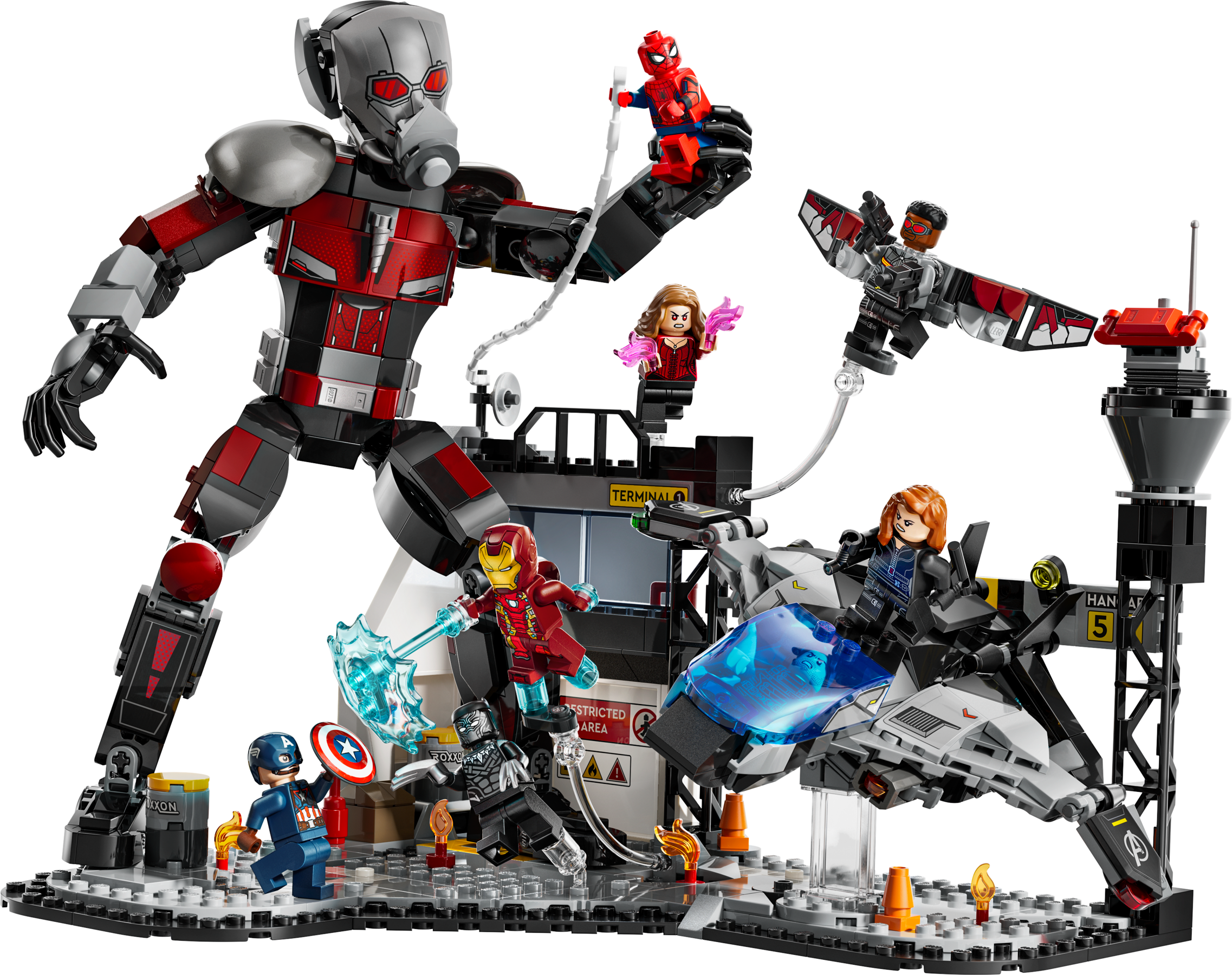 Lego Captain America: Civil War Battle
