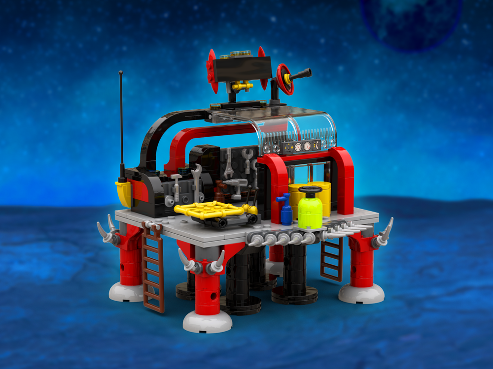 Lego Squidman's Pitstop Reimagined