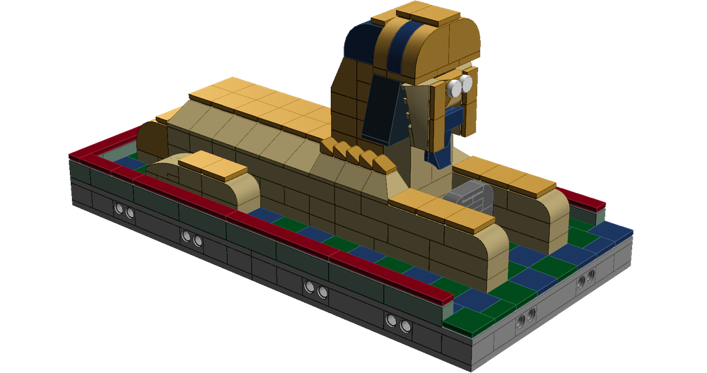Lego ANCIENT EGYPT PT 15 THE SPHINX