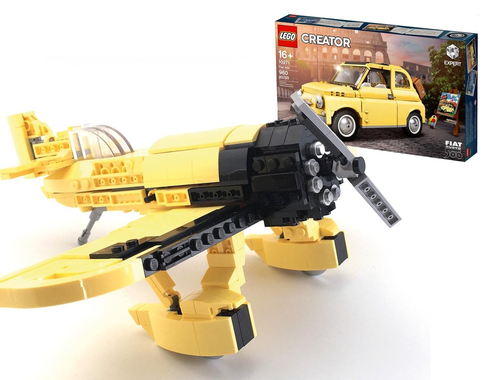Lego 10271 Granville Gee Bee Model Z Super Sportster Racing Aircraft