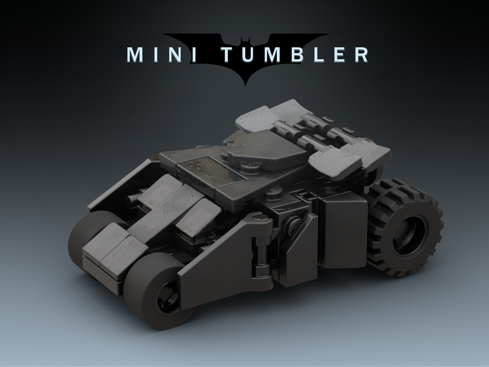 Lego Batmobile Tumbler MOD - 212328 - Magazine Gift