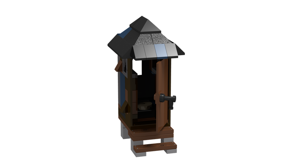 Lego Big Diorama: Part 2 The External Privvy