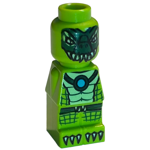 Lego Microfig Legends Of Chima Crocodile / Lime