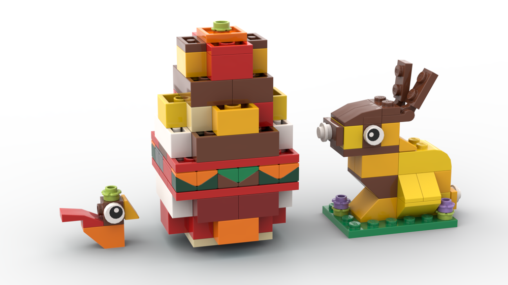 Lego 11015 Easter egg and bunny