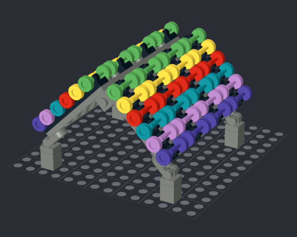 Lego A Dumbell Rack