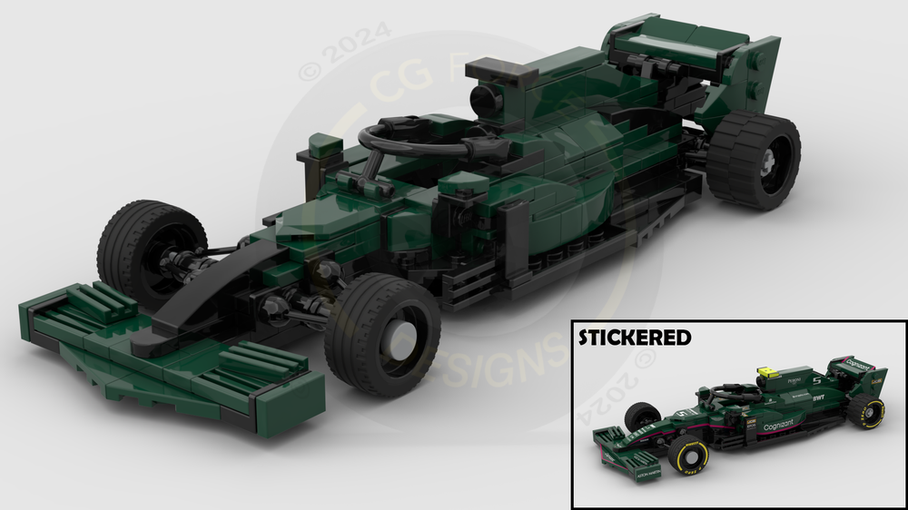 Lego F1 Aston Martin AMR21