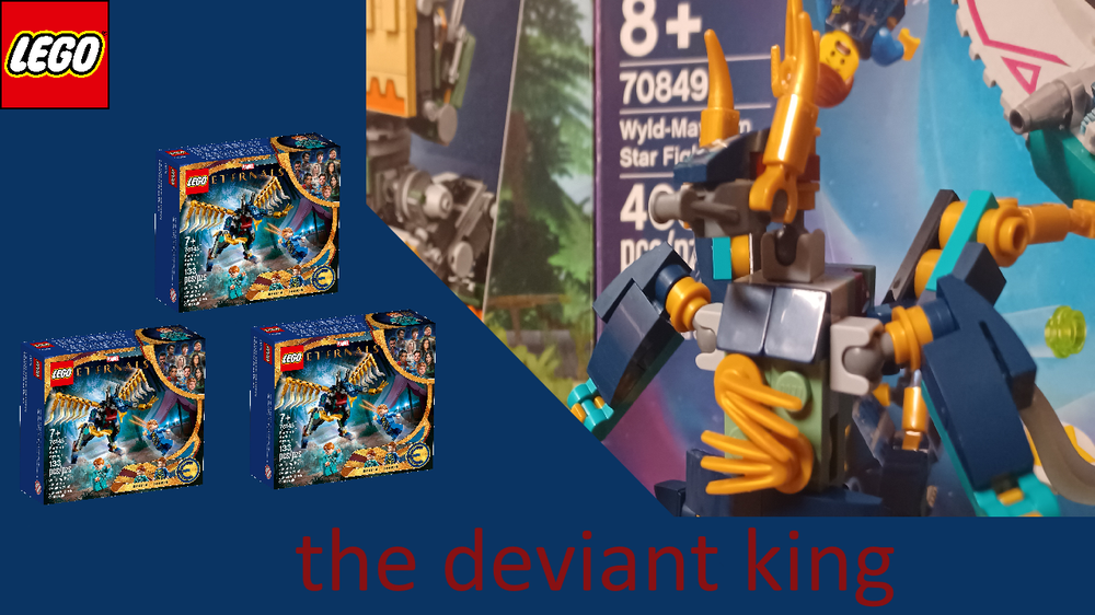 Lego (76145 x3) deviant king
