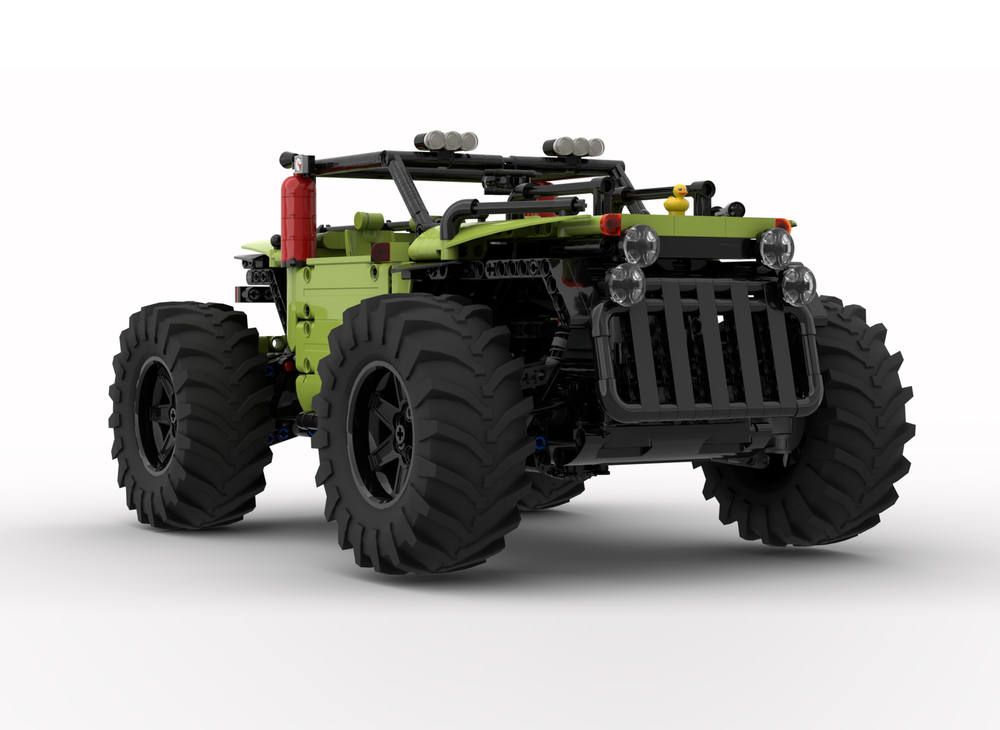 Lego JEEP Trailcat Body