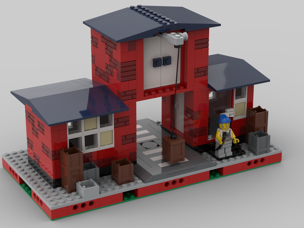 Lego 364 Harbour Mod - Warehouse