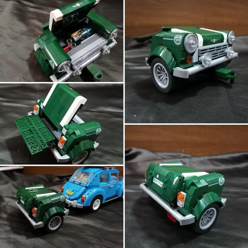 Lego 10242 Mini Cooper Trailer