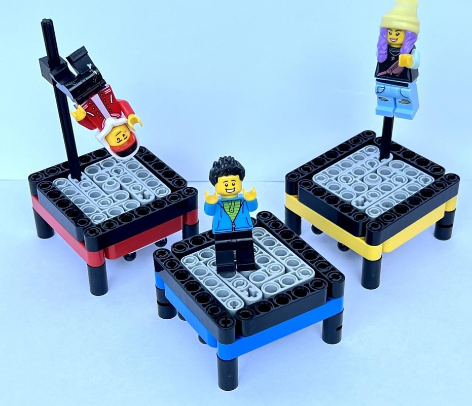 Lego Trampoline Jump Fun