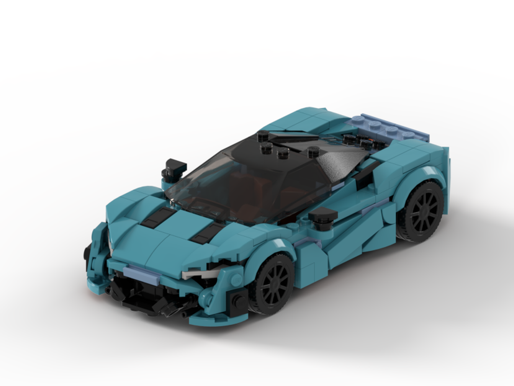 Lego blue mclaren 720s