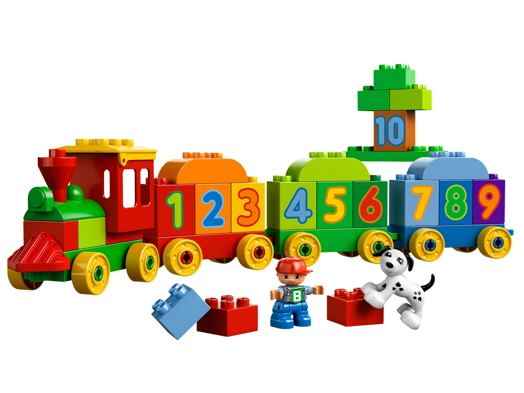 Lego Number Train