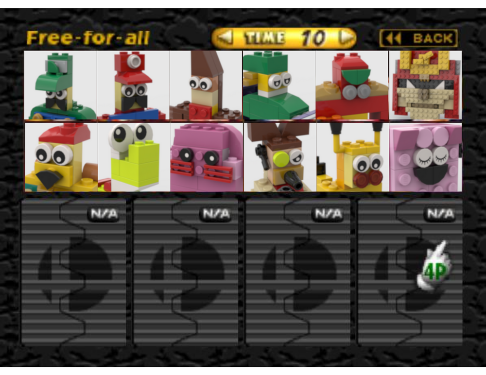 Lego 11021 Smash Bros 64