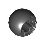 Lego Technic Ball Joint with Through Axle Hole / Black