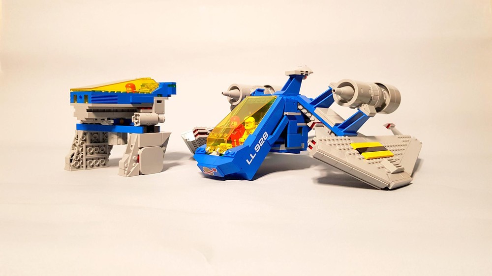 Lego Walker Dropship - Galaxy Explorer alt build