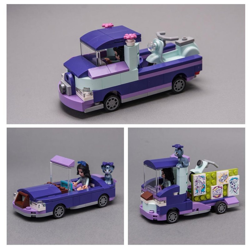Lego 41332 Emma's 3in1 vehicles