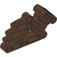 Lego Large Figure Skeletal, Torso, Beam 2 x 4 x 7 Angled / Brown