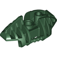 Lego Large Figure Limb Cover, Upper Leg Section (Piraka) / Dark Green