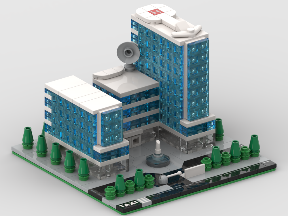 Lego Microscale Hospital