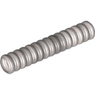 Lego Hose, Ribbed 7mm D. 5L / 4.0cm / Pearl Light Gray