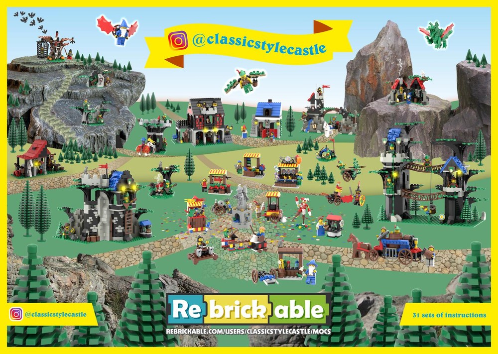 Lego Classic Castle World