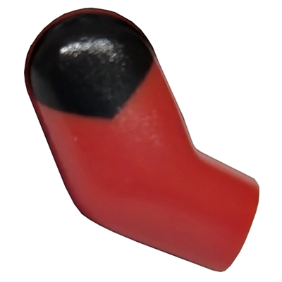 Lego Arm, Right with Black Shoulder Pattern / Red