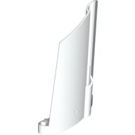 Lego Technic Panel Fairing #21 Large Long, Small Hole, Side B / White