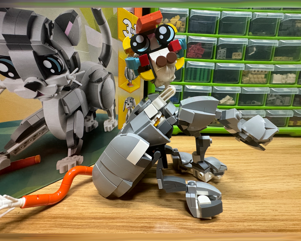 Lego 31163-Demiguise and swinging magical fungus(Alternate)
