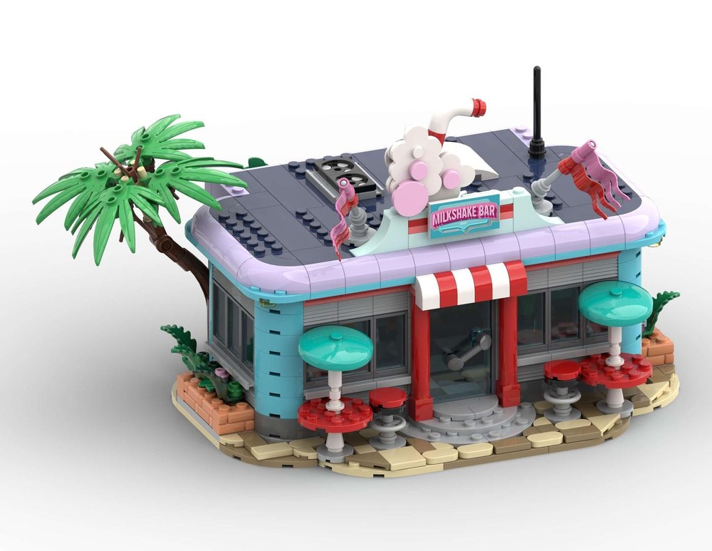 Lego Milkshake bar