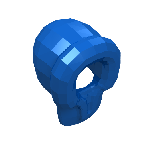 Lego Hood Fur-lined / Blue