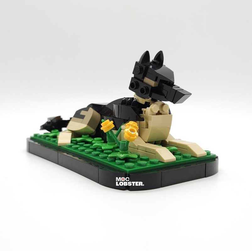 Lego Sasha (German Shepherd)