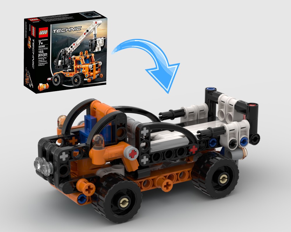 Lego Dumper Truck 42088 Alternative