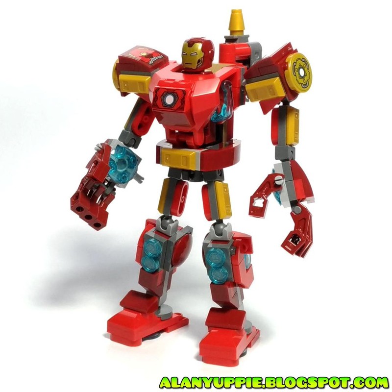 Lego Transformer Hovertank from Iron Man Mech 76140
