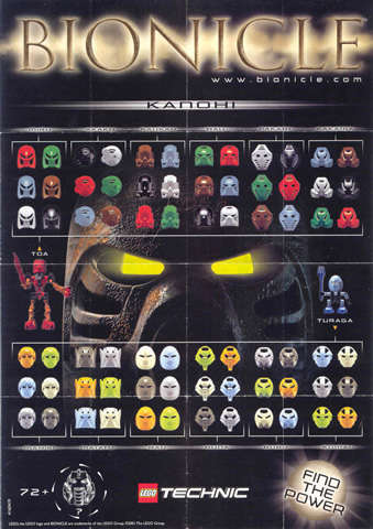 Lego 2001 Mini Bionicle (4160419)