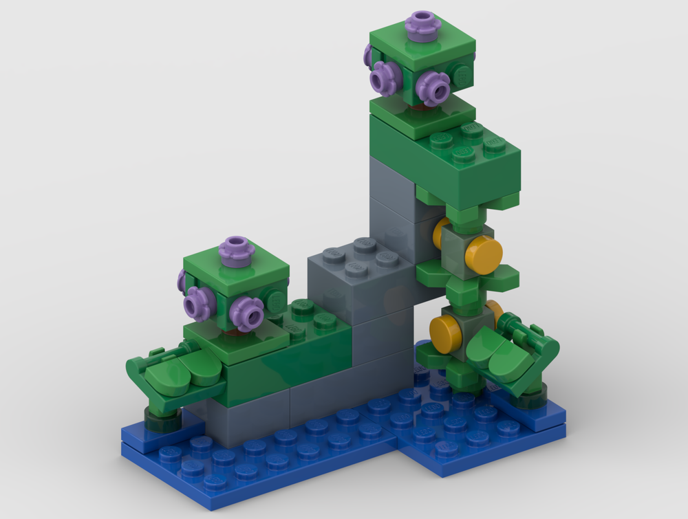 Lego 2X The Lush Cave Fight