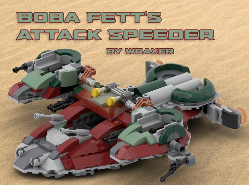 Lego Boba's Attack Speeder MOC