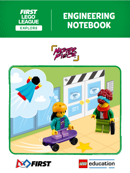 Lego MASTERPIECE Engineering Notebook (FLL Explore)